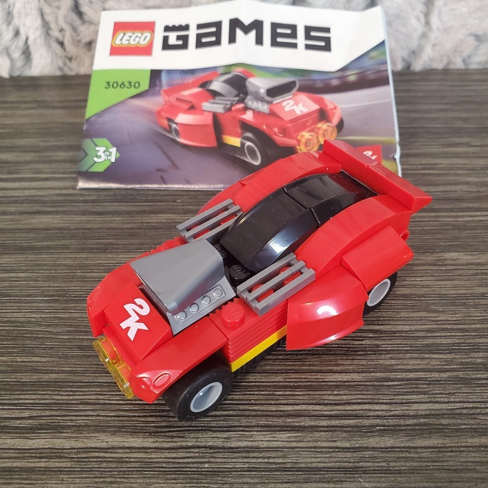 LOOSE LEGO Games: 2K Drive Aquadirt Racer - 61 Piece 3-in-1 Building Set #30630